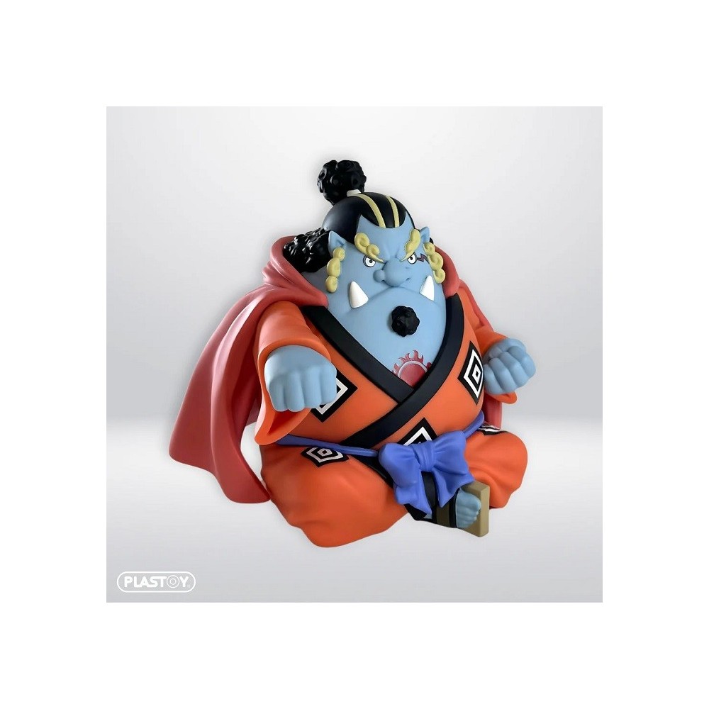 ONE PIECE JIMBE MONEY BANK SALVADANAIO FIGURE PLASTOY