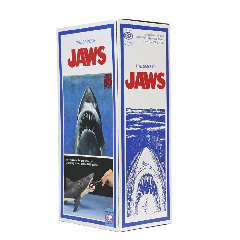 THE GAME OF JAWS LO SQUALO 50TH ANNIVERSARY 12" HEAD TO TAIL ACTION FIGURE NECA