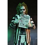 BEETLEJUICE BEETLEJUICE ULTIMATE STRIPED SUIT BETTLEJUICE ACTION FIGURE NECA