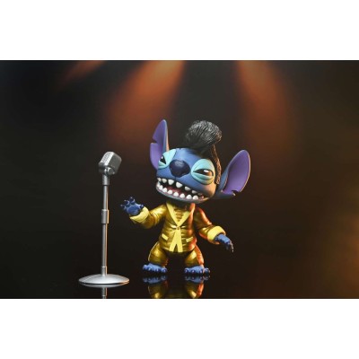 NECA DISNEY LILO & STITCH GOLD SUIT ELVIS STITCH ULTIMATE EDITION PVC ACTION FIGURE