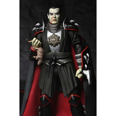 UNIVERSAL MONSTERS X TMNT TEENAGE MUTANT NINJA TURTLES SHREDDER AS DRACULA ACTION FIGURE NECA