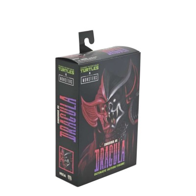 NECA UNIVERSAL MONSTERS X TMNT NINJA TURTLES SHREDDER AS DRACULA PVC ACTION FIGURE