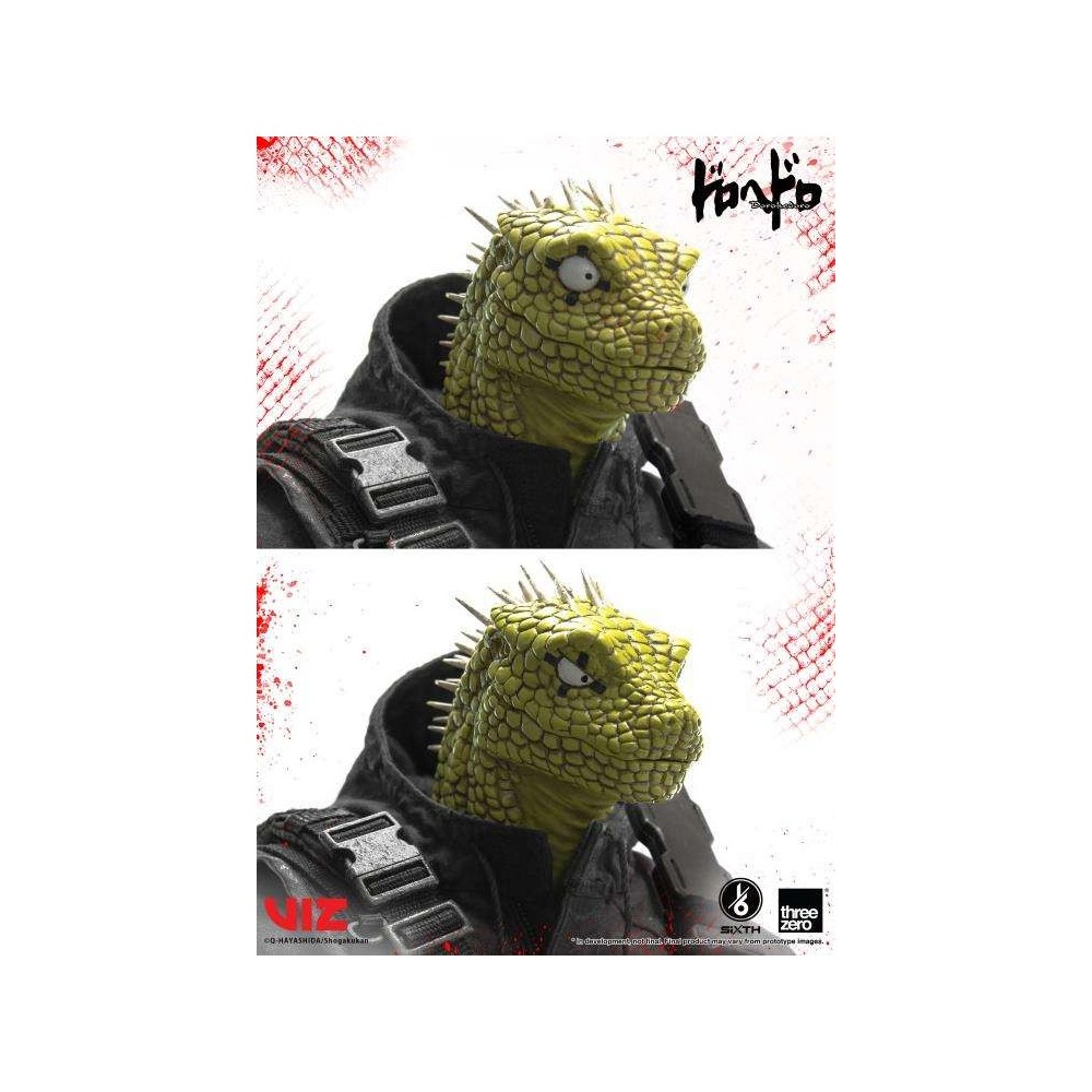 THREEZERO DOROHEDORO CAIMAN 1/6 SCALE COLLECTIBLE FIGURE PVC ACTION FIGURE