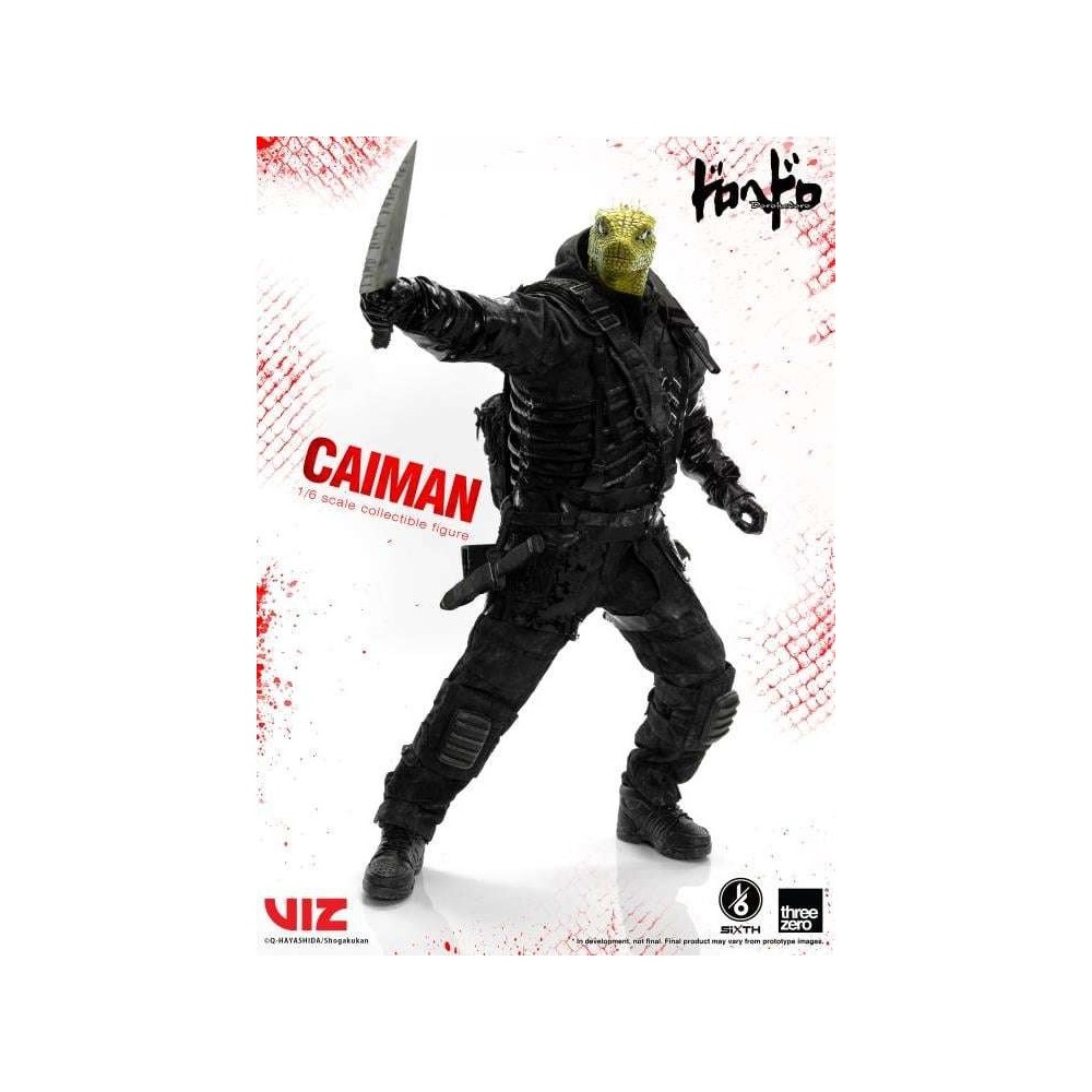 DOROHEDORO CAIMAN 1/6 COLLECTIBLE FIGURE 36CM ACTION FIGURE THREEZERO