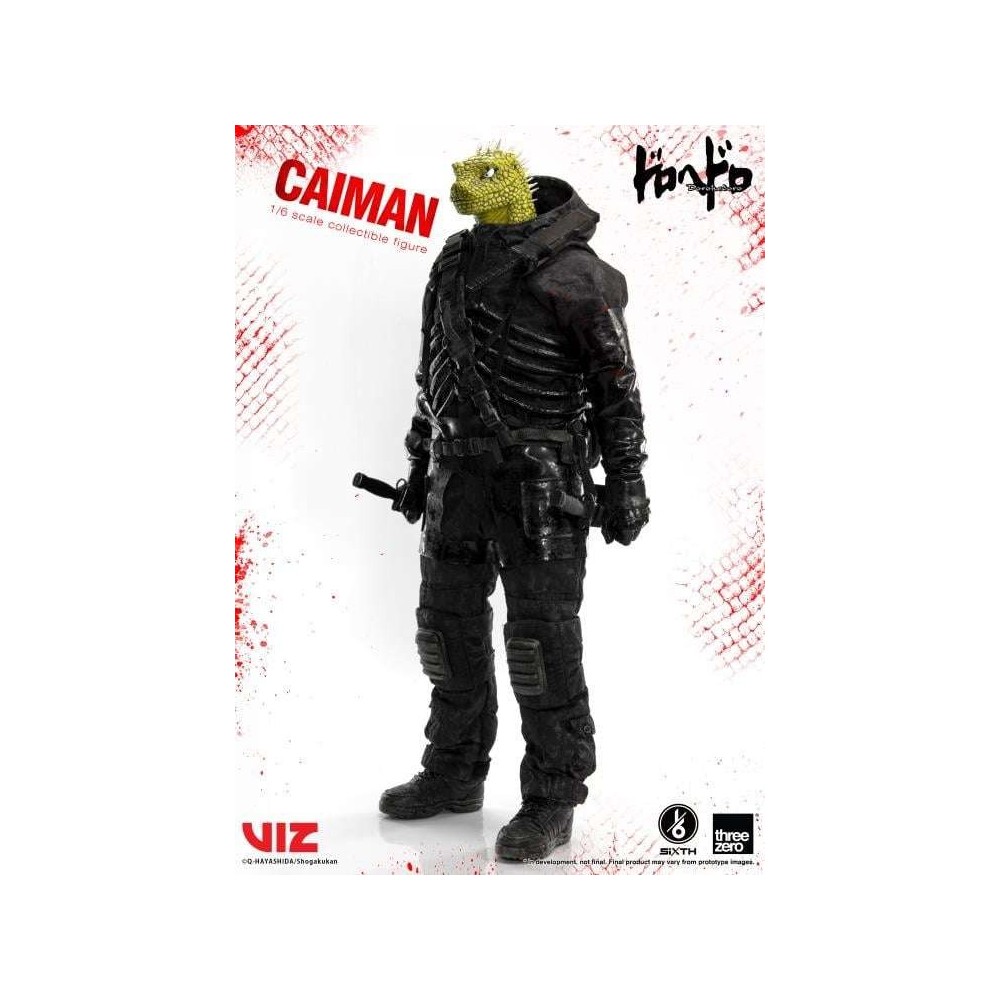THREEZERO DOROHEDORO CAIMAN 1/6 SCALE COLLECTIBLE FIGURE PVC ACTION FIGURE