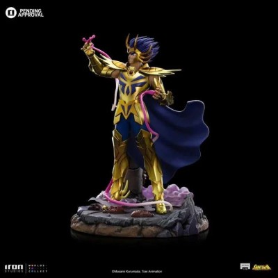IRON STUDIOS SAINT SEIYA CANCER DEATHMASK ART SCALE 1/10 STATUE