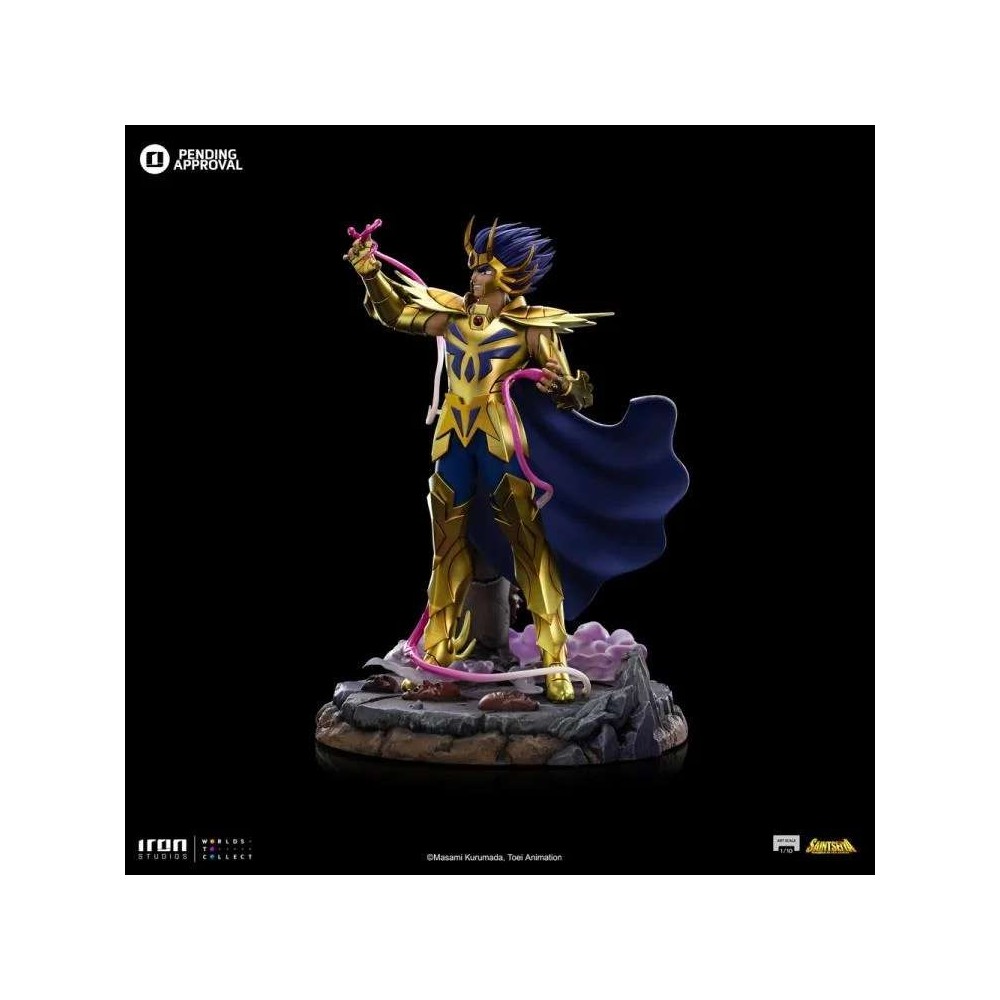 SAINT SEIYA CANCER DEATHMASK ART SCALE 1/10 STATUA FIGURE IRON STUDIOS