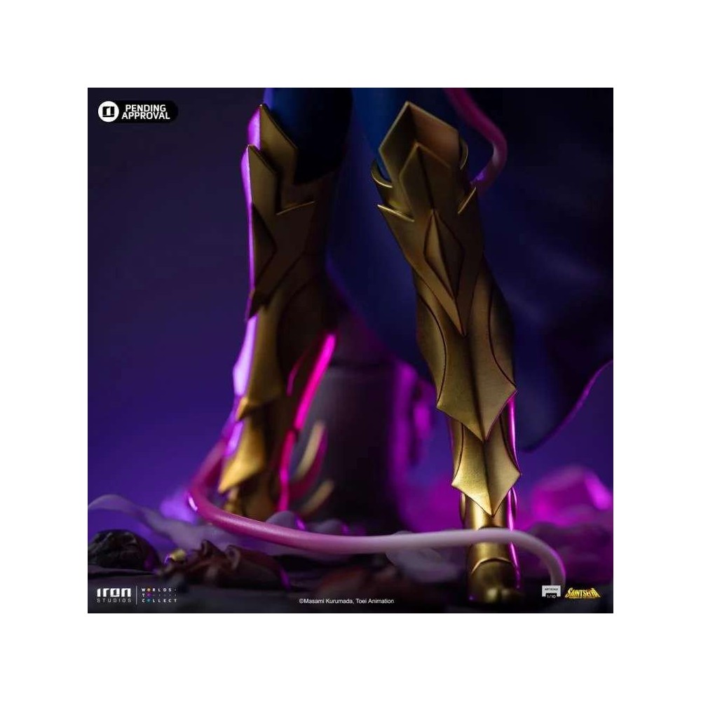 IRON STUDIOS SAINT SEIYA CANCER DEATHMASK ART SCALE 1/10 STATUE