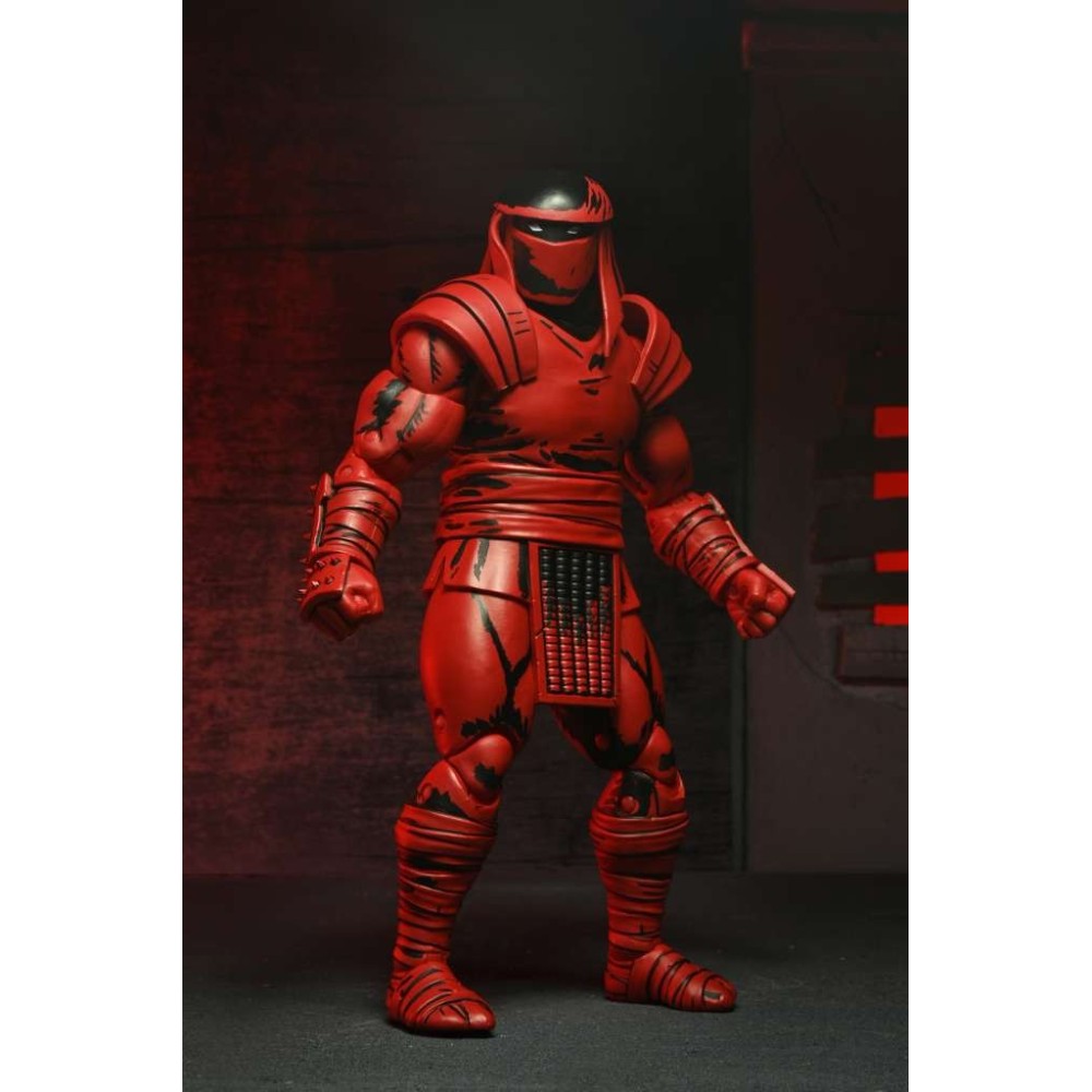 TEENAGE MUTANT NINJA TURTLES MIRAGE COMICS RED & BLACK FOOT ENFORCER ACTION FIGURE NECA