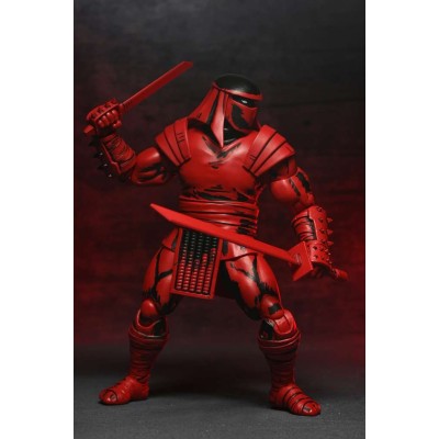 TEENAGE MUTANT NINJA TURTLES MIRAGE COMICS RED & BLACK FOOT ENFORCER ACTION FIGURE NECA