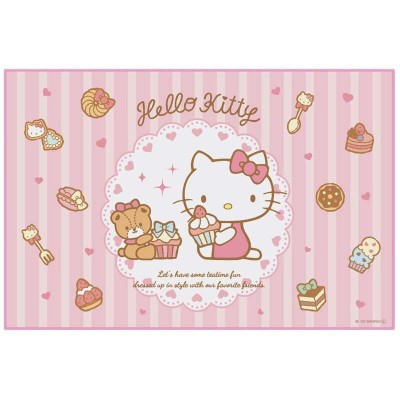 BENELIC HELLO KITTY SWEETY PINK PICNIC TABLECLOTH MAT 90X60CM
