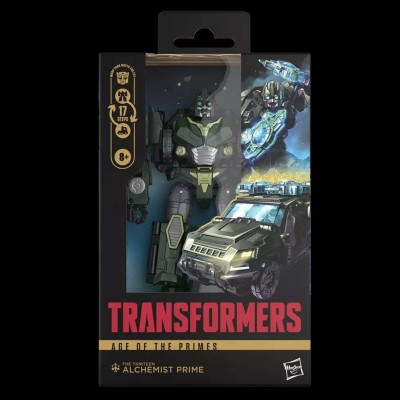 HASBRO TRANSFORMERS AGE OF THE PRIMES ALCHEMIST PRIME PVC ACTION FIGURE