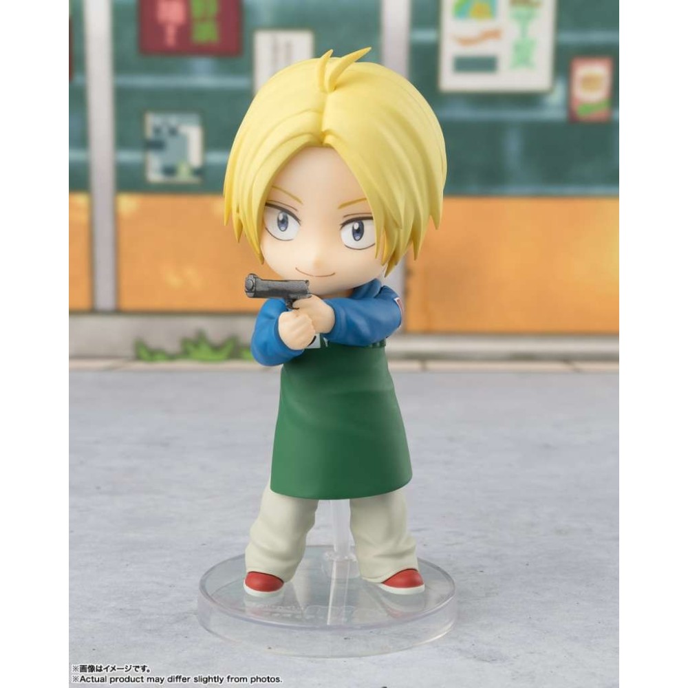 BANDAI SAKAMOTO DAYS MINI S.H. FIGUARTS ASAKURA SHIN PVC ACTION FIGURE