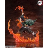 BANDAI DEMON SLAYER TANJIRO KAMADO KYOJURO RENGOKU SWORD GUARD FIGUARTS ZERO STATUE