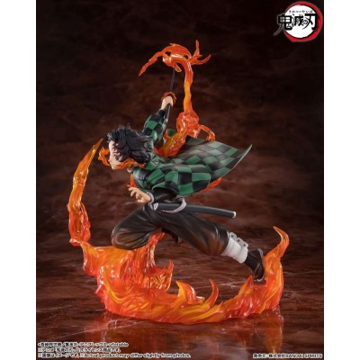 DEMON SLAYER TANJIRO KAMADO KYOJURO RENGOKU SWORD GUARD FIGUARTS ZERO STATUA FIGURE BANDAI