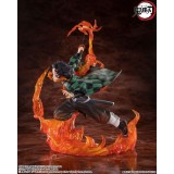 BANDAI DEMON SLAYER TANJIRO KAMADO KYOJURO RENGOKU SWORD GUARD FIGUARTS ZERO STATUE