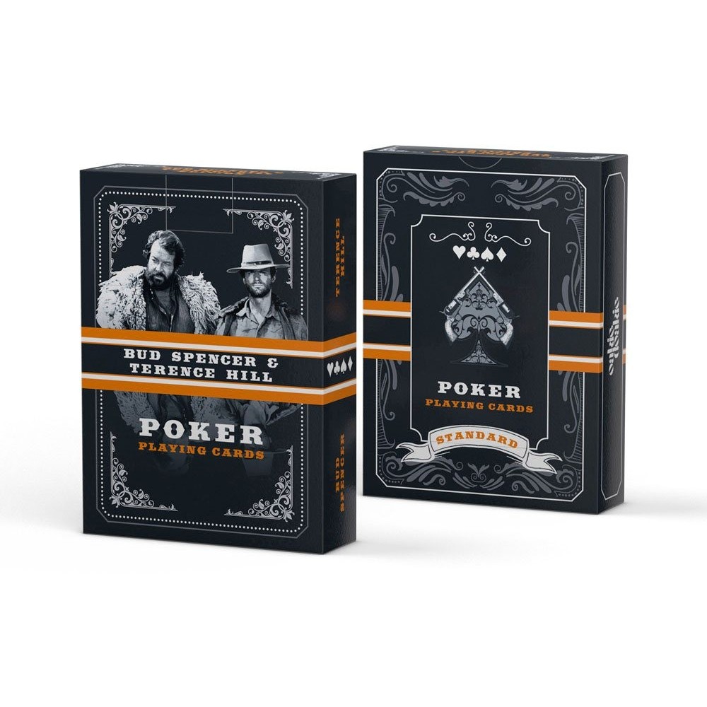 OAKIE DOAKIE BUD SPENCER AND TERENCE HILL WESTERN POKER PLAYING CARDS