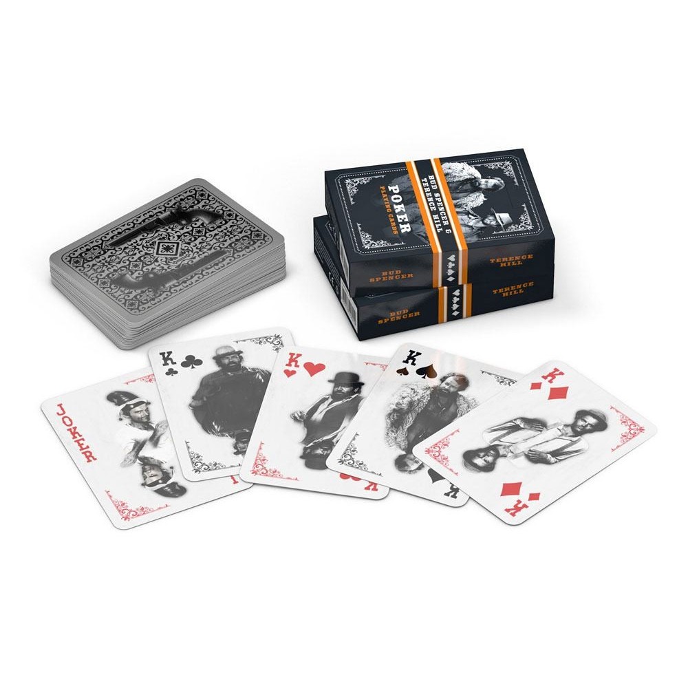 OAKIE DOAKIE BUD SPENCER AND TERENCE HILL WESTERN POKER PLAYING CARDS