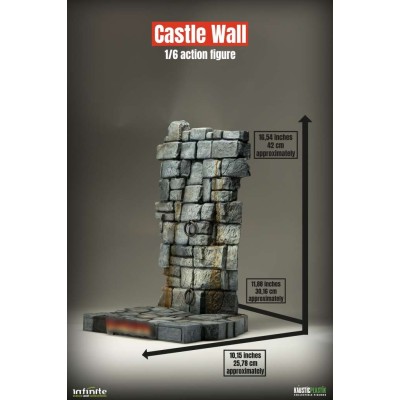 FRANKENSTEIN THE CASTLE WALL 1/6 DIORAMA INFINITE STATUE