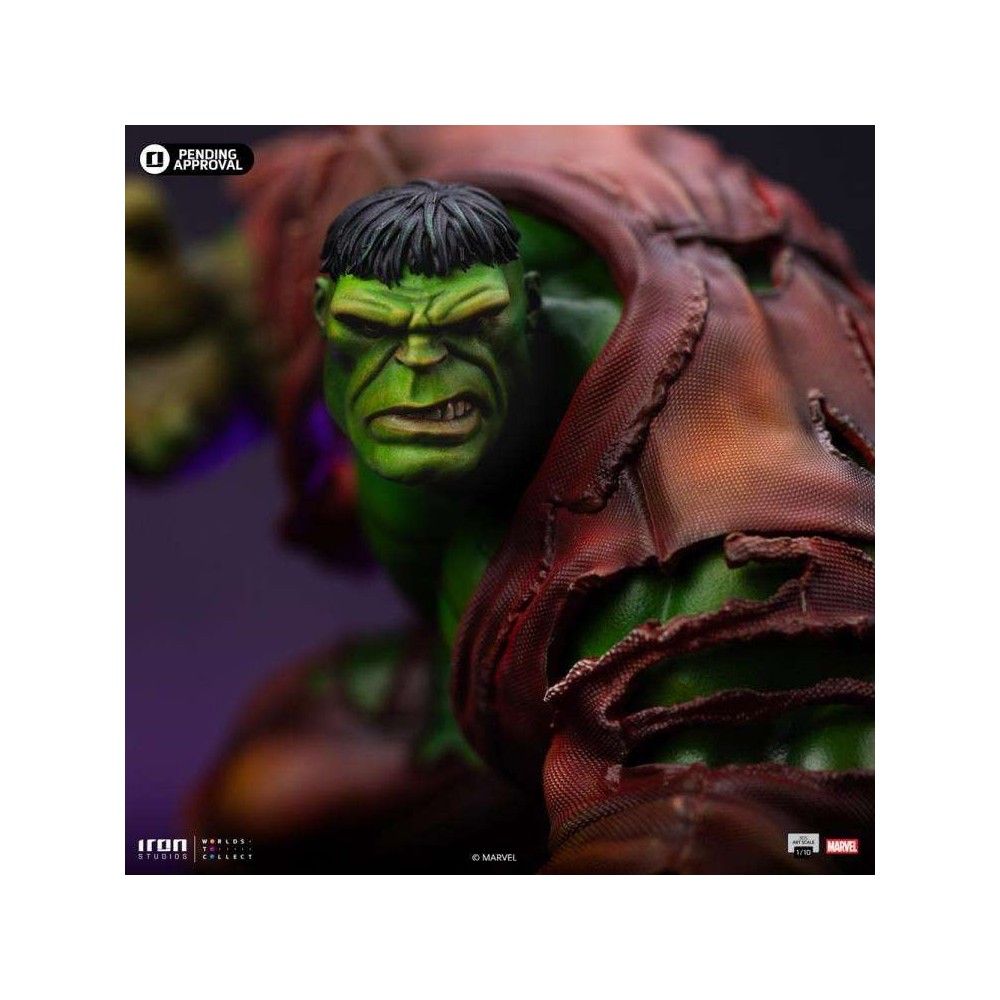 INFINITY GAUNTLET ART SCALE HULK 1/10 STATUA FIGURE IRON STUDIOS