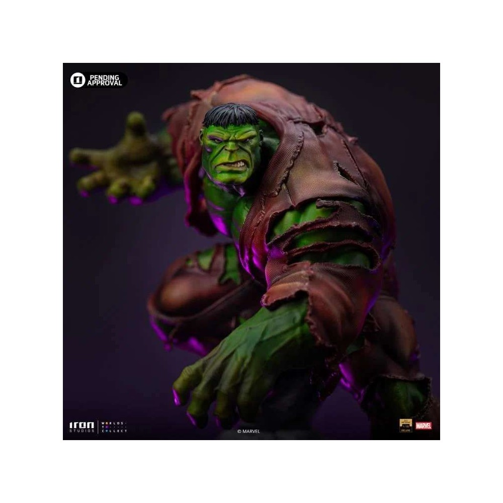INFINITY GAUNTLET ART SCALE DELUXE HULK 1/10 STATUA FIGURE IRON STUDIOS