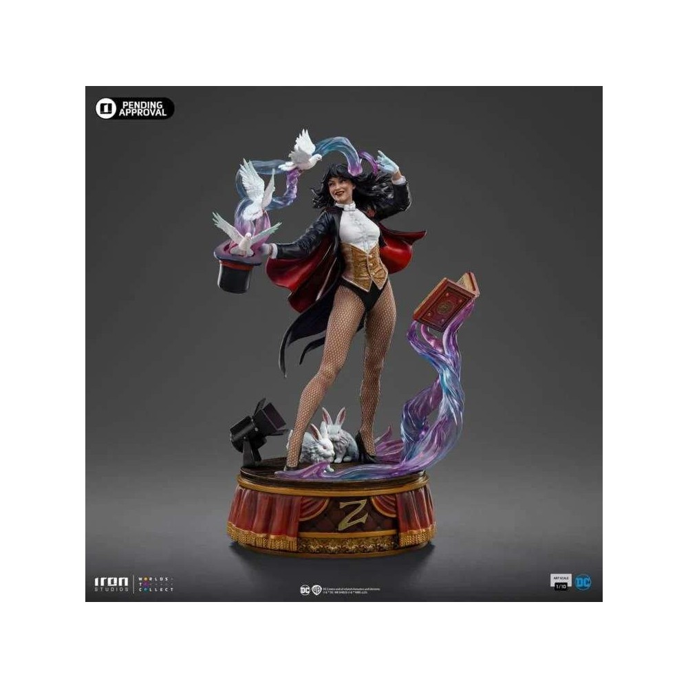 IRON STUDIOS DC COMICS ZATANNA ART SCALE STATUE RESIN FIGURE