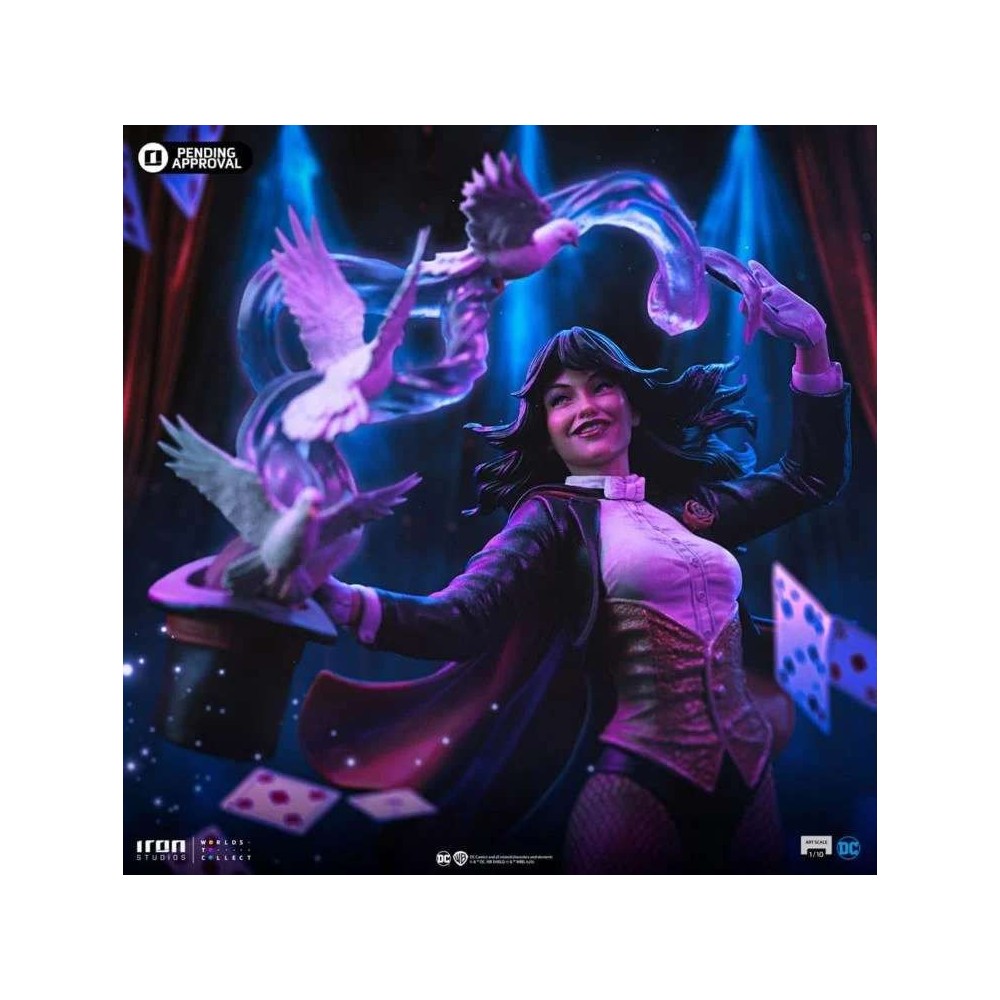IRON STUDIOS DC COMICS ZATANNA ART SCALE STATUE RESIN FIGURE