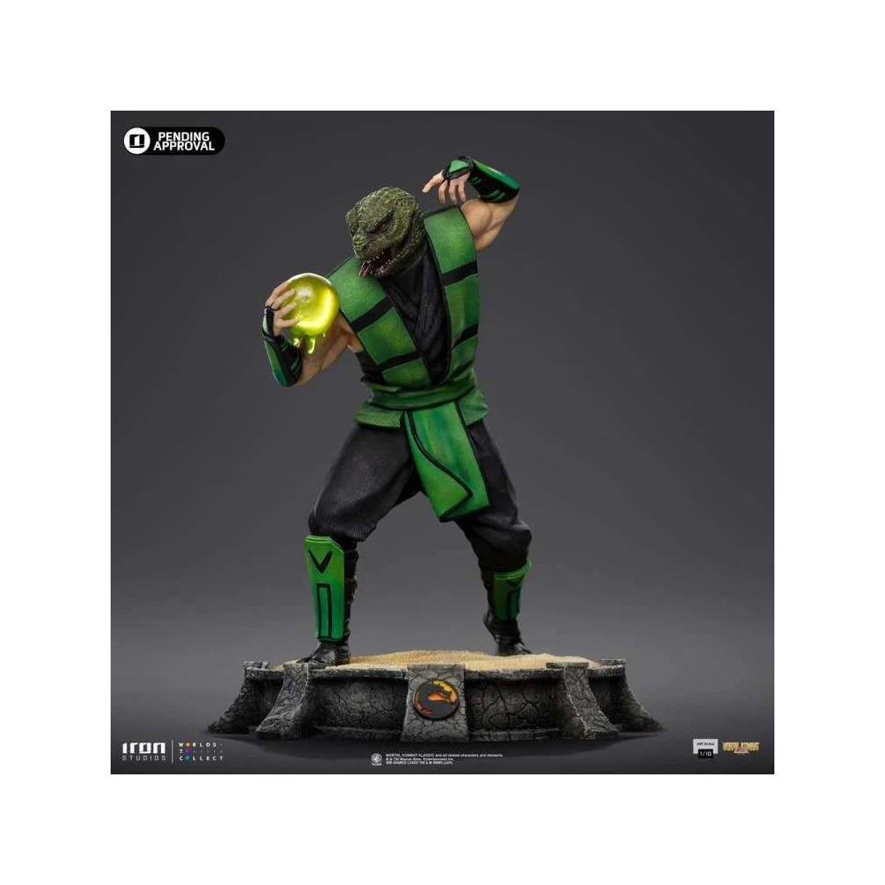 MORTAL KOMBAT ART SCALE REPTILE 1/10 STATUA FIGURE IRON STUDIOS