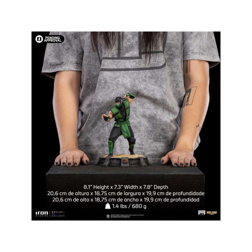 IRON STUDIOS MORTAL KOMBAT REPTILE ART SCALE 1/10 STATUE FIGURE