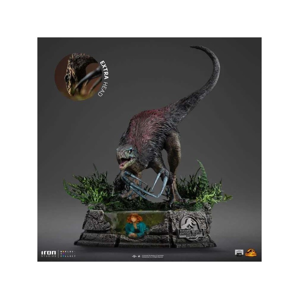 IRON STUDIOS JURASSIC WORLD THERIZINOSAURUS DEMI ART SCALE 1/20 STATUE RESIN FIGURE