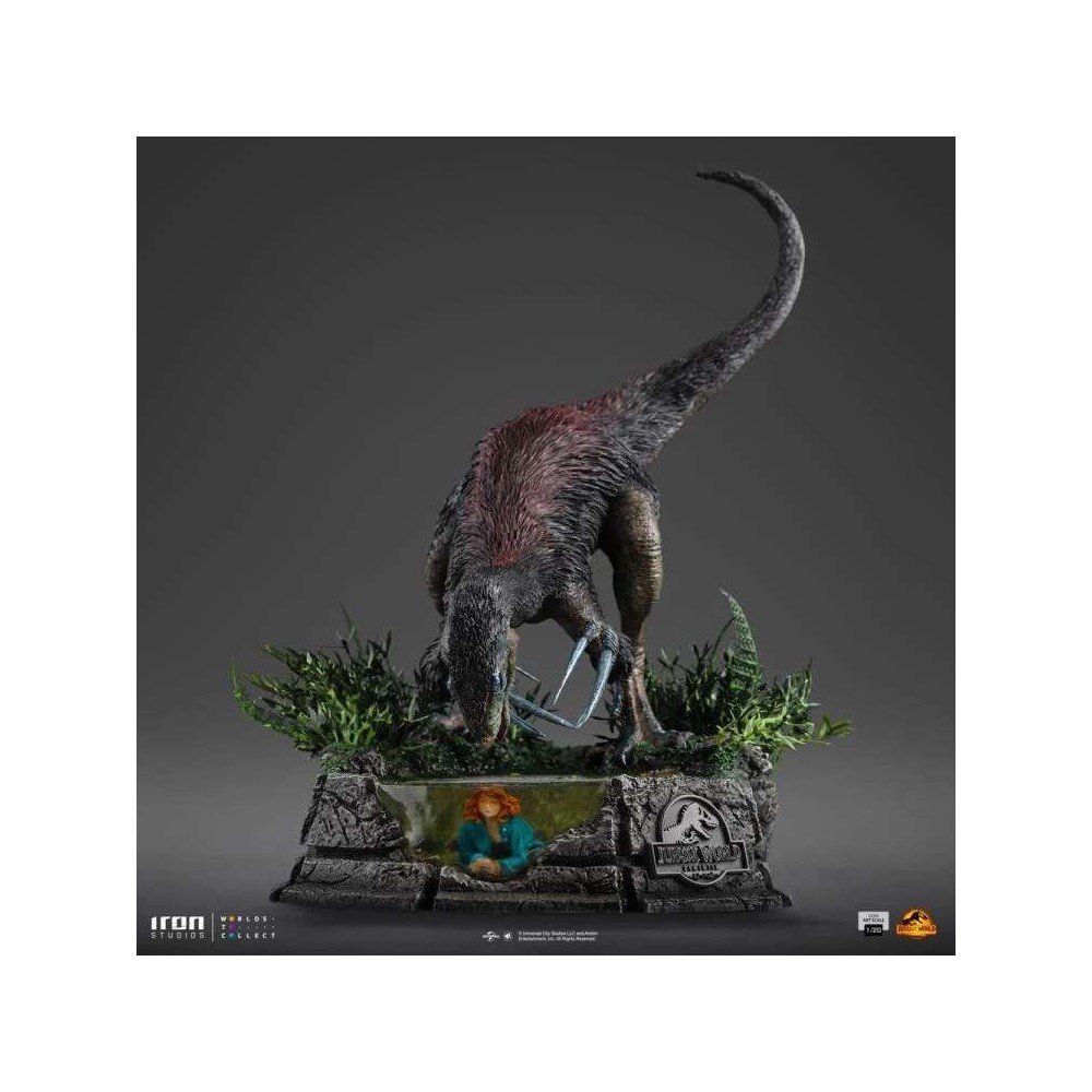 IRON STUDIOS JURASSIC WORLD THERIZINOSAURUS DEMI ART SCALE 1/20 STATUE RESIN FIGURE
