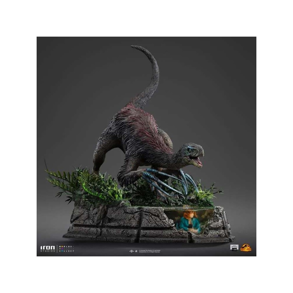 IRON STUDIOS JURASSIC WORLD THERIZINOSAURUS DEMI ART SCALE 1/20 STATUE RESIN FIGURE