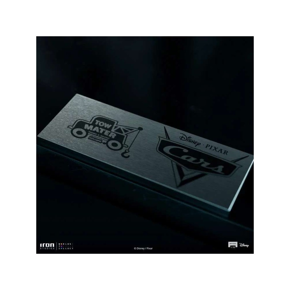 DISNEY CARS TOW MATER CRICCHETTO ART SCALE 1/10 STATUA FIGURE IRON STUDIOS