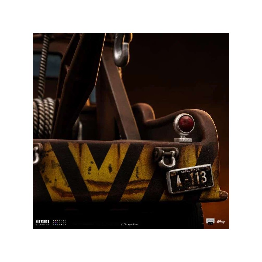 DISNEY CARS TOW MATER CRICCHETTO ART SCALE 1/10 STATUA FIGURE IRON STUDIOS