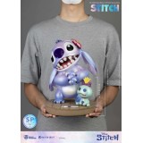 DISNEY STITCH SPECIAL EDITION MASTER CRAFT STATUA 34CM IN RESINA FIGURE BEAST KINGDOM