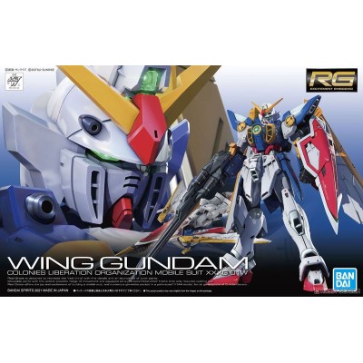 BANDAI RG REAL GRADE GUNDAM WING 1/144 MODEL KIT ACTION FIGURE