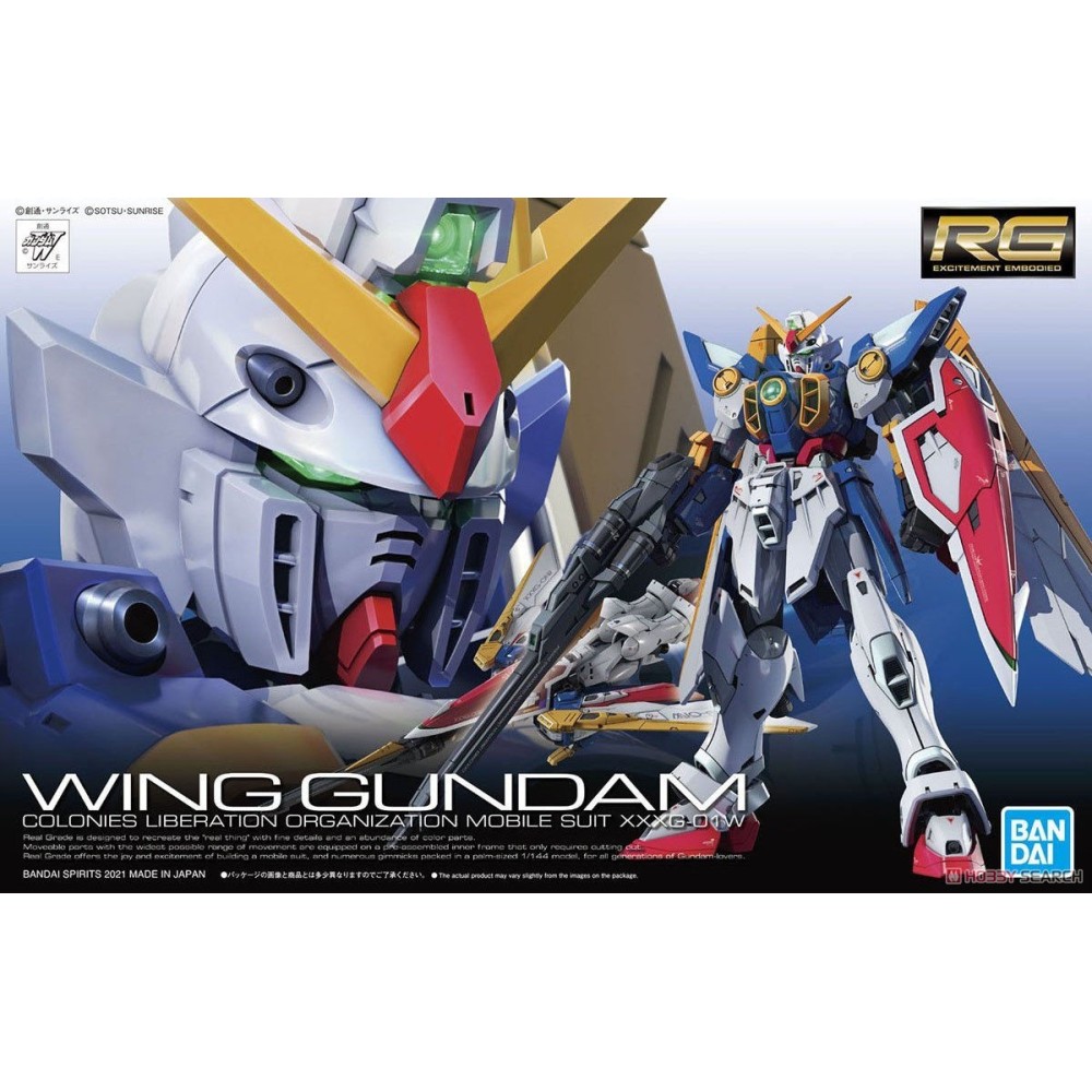 BANDAI RG REAL GRADE GUNDAM WING 1/144 MODEL KIT ACTION FIGURE