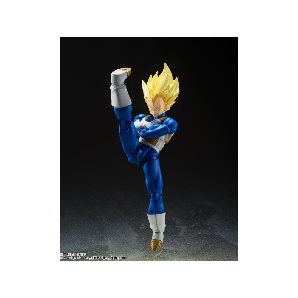 DRAGON BALL Z SUPER SAIYAN VEGETA AWAKENED S.H. FIGUARTS ACTION FIGURE BANDAI