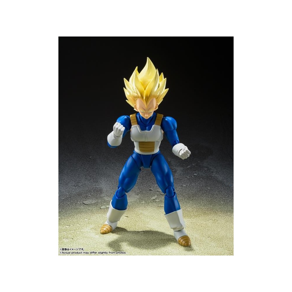 DRAGON BALL Z SUPER SAIYAN VEGETA AWAKENED S.H. FIGUARTS ACTION FIGURE BANDAI