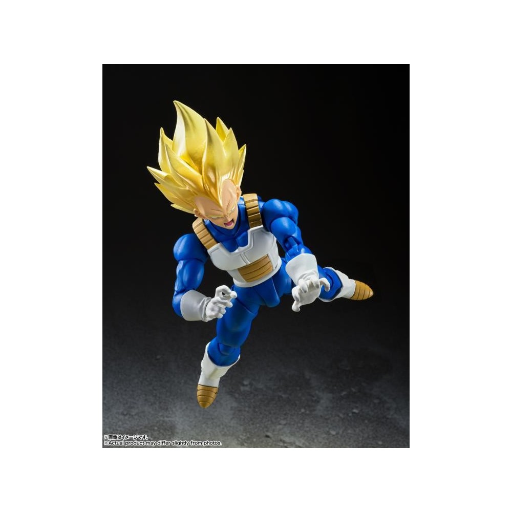 DRAGON BALL Z SUPER SAIYAN VEGETA AWAKENED S.H. FIGUARTS ACTION FIGURE BANDAI