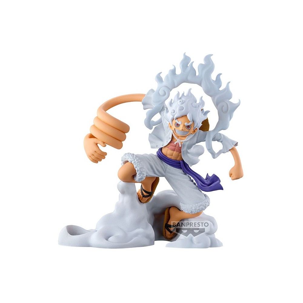 BANPRESTO ONE PIECE FIGLIFE MONKEY D. LUFFY GEAR 5 VOL.1 STATUE FIGURE