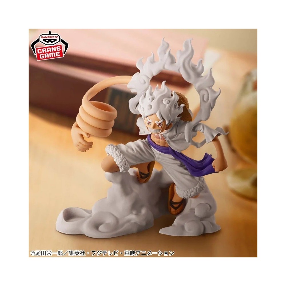 BANPRESTO ONE PIECE FIGLIFE MONKEY D. LUFFY GEAR 5 VOL.1 STATUE FIGURE
