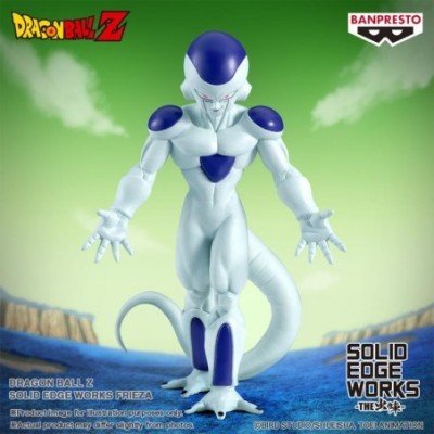 DRAGON BALL Z SOLID EDGE WORKS FRIEZA STATUA FIGURE BANPRESTO