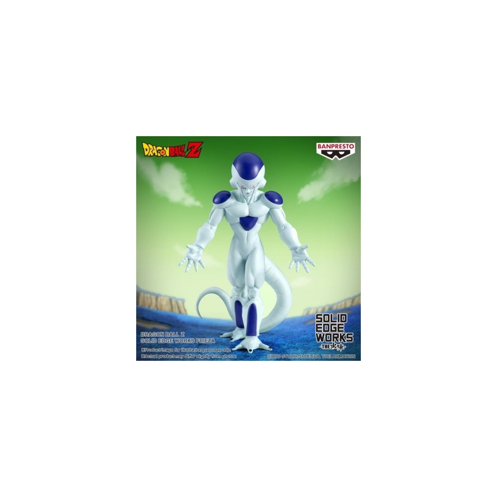 BANPRESTO DRAGON BALL Z SOLID EDGE WORKS FRIEZA STATUE FIGURE