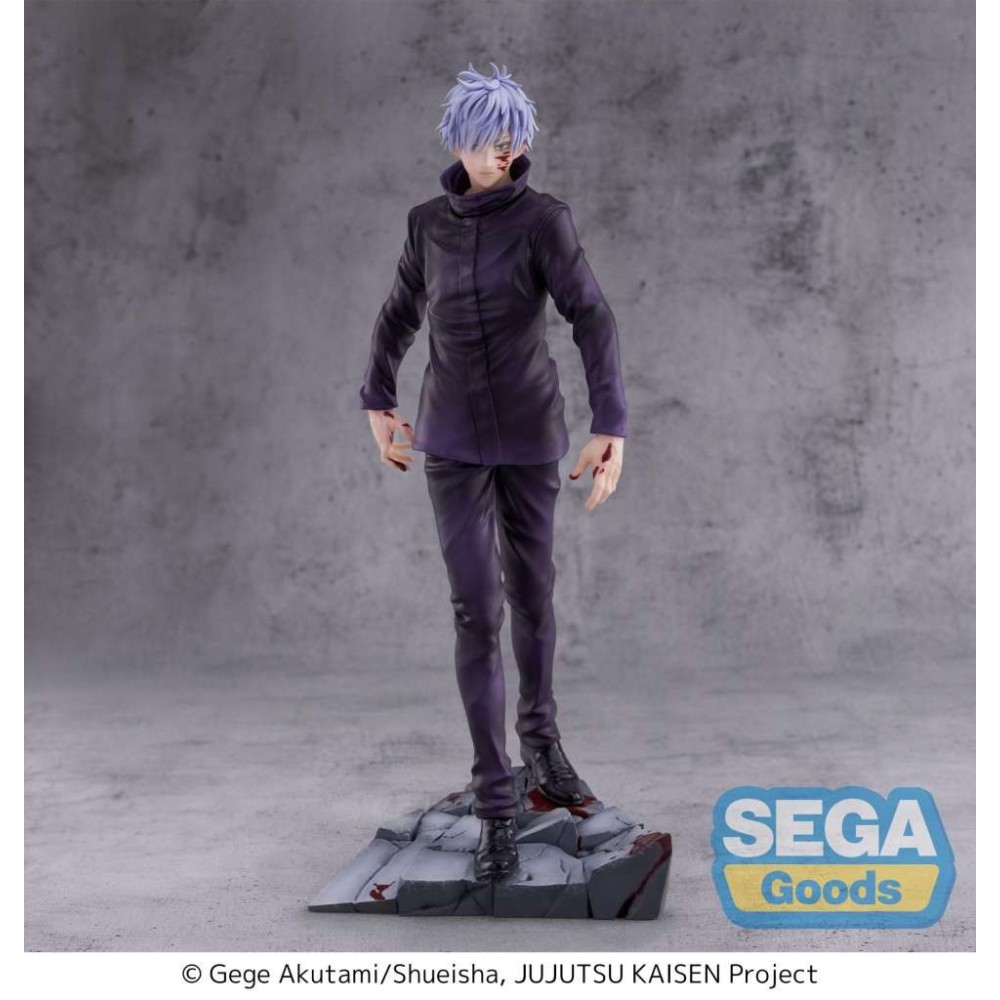 SEGA GOODS JUJUTSU KAISEN SATORU GOJO EXTERMINATION VERSION LUMINASTA STATUE PVC FIGURE