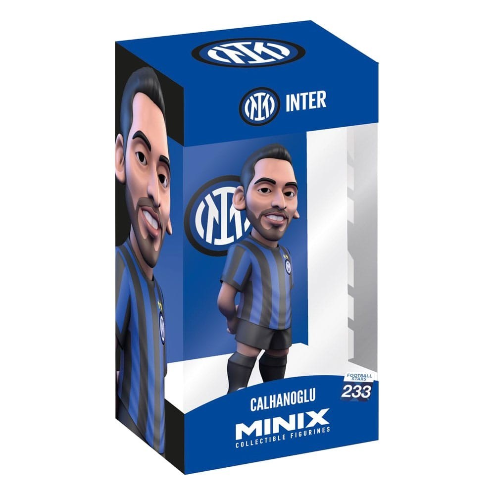 NOBLE COLLECTIONS HAKAN CALHANOGLU INTER MINIX COLLECTIBLE FIGURINE FIGURE