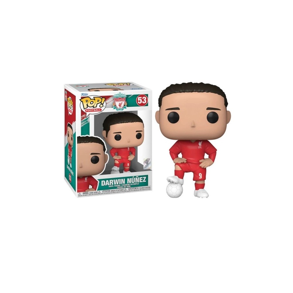 FUNKO POP! LIVERPOOL F.C. DARWIN NUNEZ BOBBLE HEAD KNOCKER FIGURE FUNKO