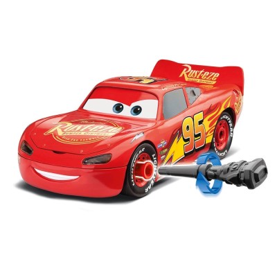 DISNEY CARS LIGHTNING MCQUEEN FIRST CONSTRUCTION SET MODEL KIT FIGURE REVELL