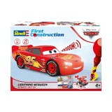 DISNEY CARS LIGHTNING MCQUEEN FIRST CONSTRUCTION SET MODEL KIT FIGURE REVELL