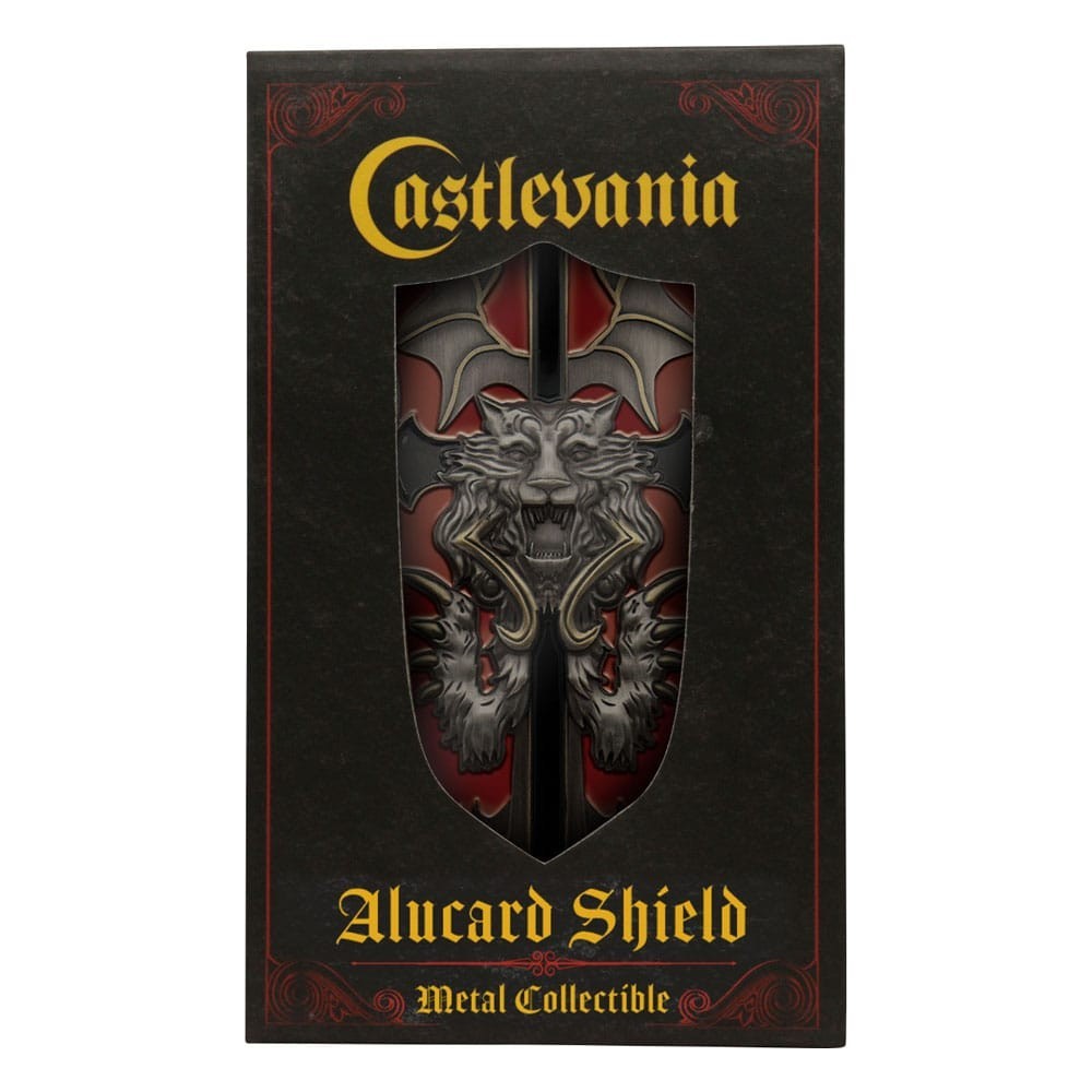 CASTLEVANIA ALUCARD SHIELD INGOT LIMITED EDITION LINGOTTO DA COLLEZIONE FANATTIK